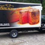 Box truck wrap by AKO Signs