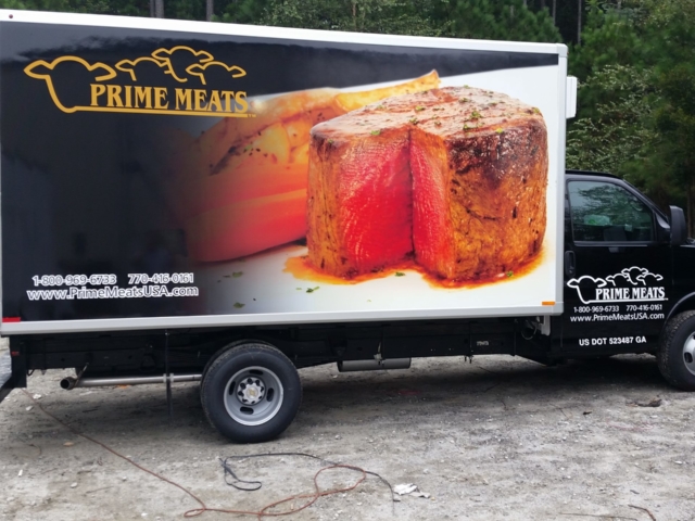 Box truck wrap by AKO Signs