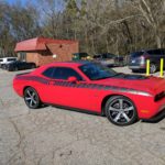Vinyl car decal for Dodge Challenger