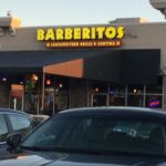 Outdoor building sign using channel letters for Barberitos restaurant