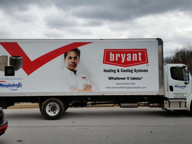 Commercial vehicle wrap