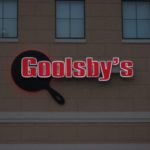 Outdoor channel letters sign for Goolsby's