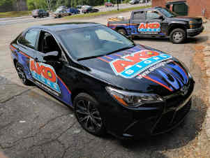 augusta ga car wrap installation service - fleet wrap installers