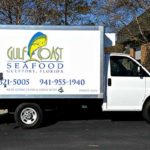 Box truck wrap for Gulf Coast Seafood