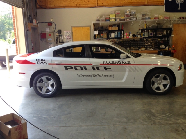 Vehicle Wrap for Allendale Police Department