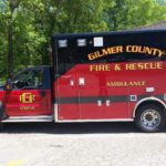 Ambulance wrap for Gilmer County