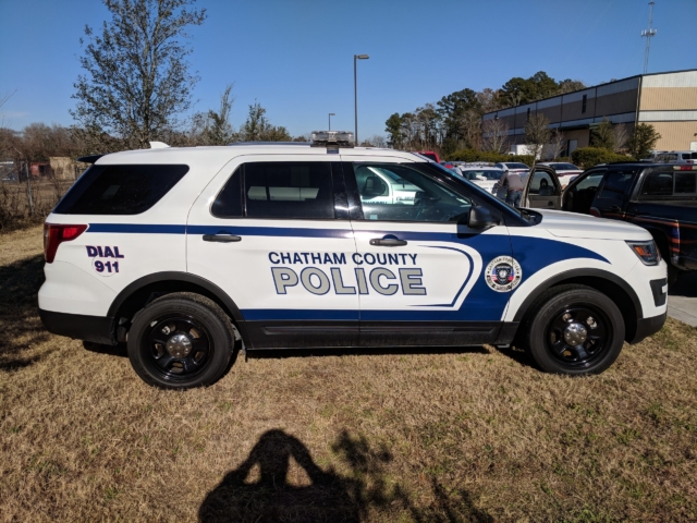 Chatham County Police Car Wrap