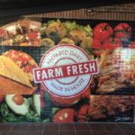 Vinyl wall sign for Barberitos Farm Fresh